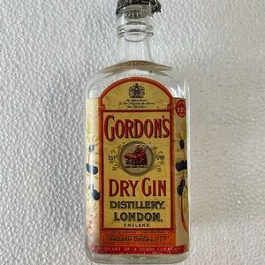 Vintage Gordon's Dry Gin Bottle